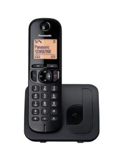 Panasonic Tgc-210Eb Cordless Telephone With Nuisance Call Block - Single Panasonic Tgc-210Eb Cordless Telephone With Nuisance Call Block - Single